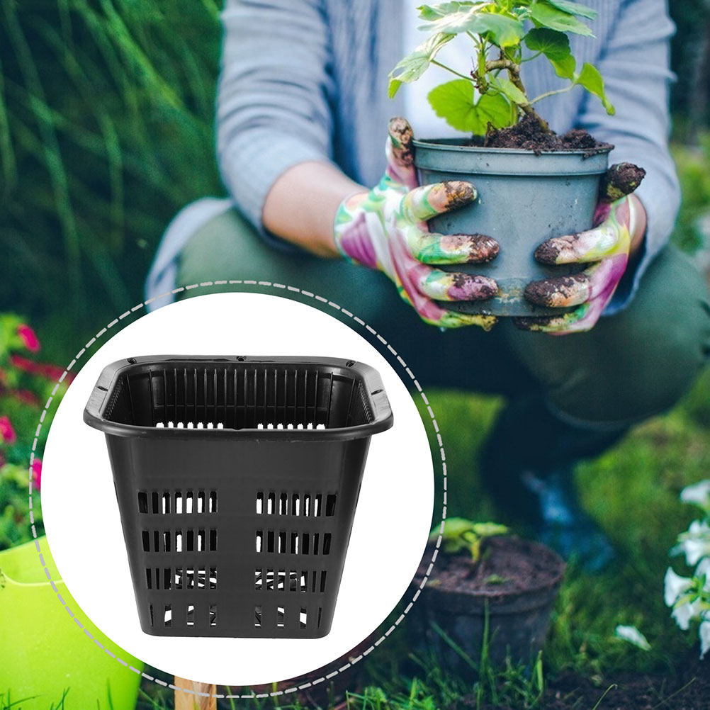 Indoor Plants - 15 Stück Wurzelkontroll-Blumentöpfe 15 cm Premium-Atmungsaktiver