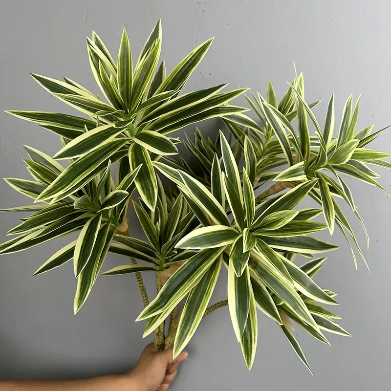 Snake Plant - Künstliche grüne Pflanzen, tropische Lilie, Bambus,
