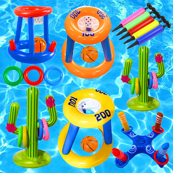 The Plant Parent - Verstärkter PVC Aufblasbarer Basketball-Korb Interaktives Party-Geschenk