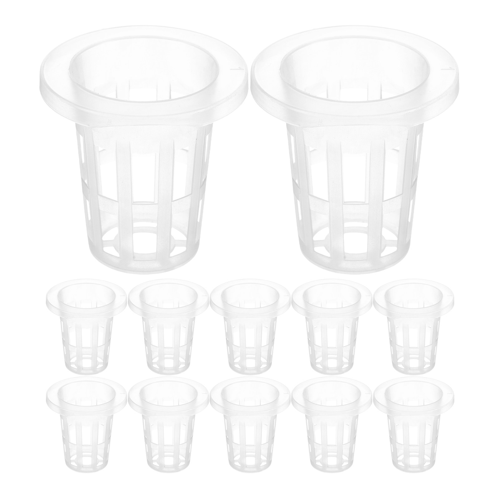 Plant Pot - 50 Stück Hydroponische Netztöpfe mit Wurzelkontrolle,