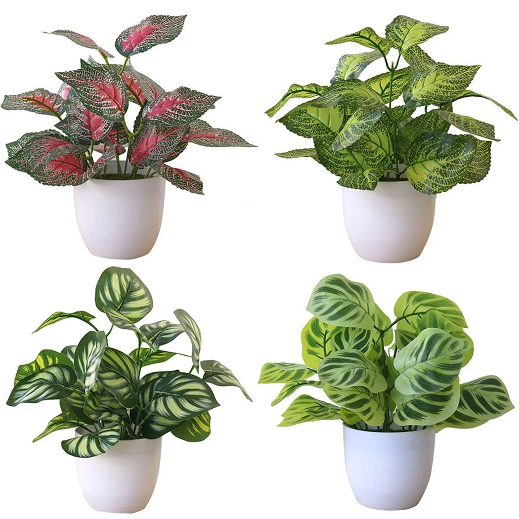 Snake Plant - 1PC Künstliche Laub Blumentopf Bonsai Party
