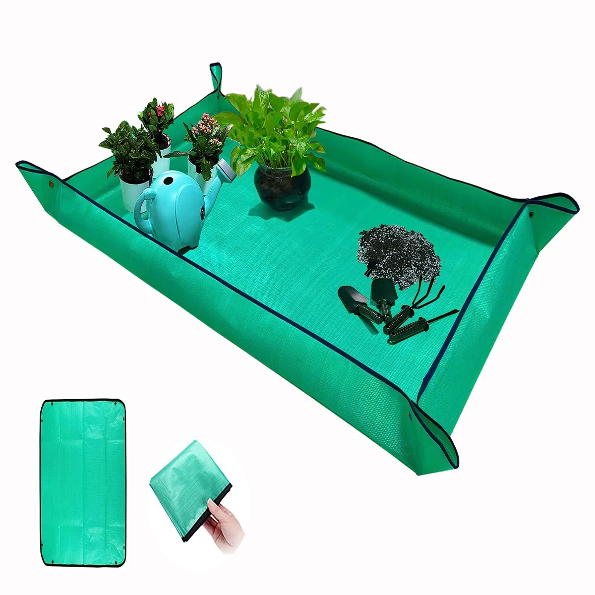 Repotting Mat - Innovative Extra-Große Wasserdichte Pflanzen-Umtopfmatte - Faltbar