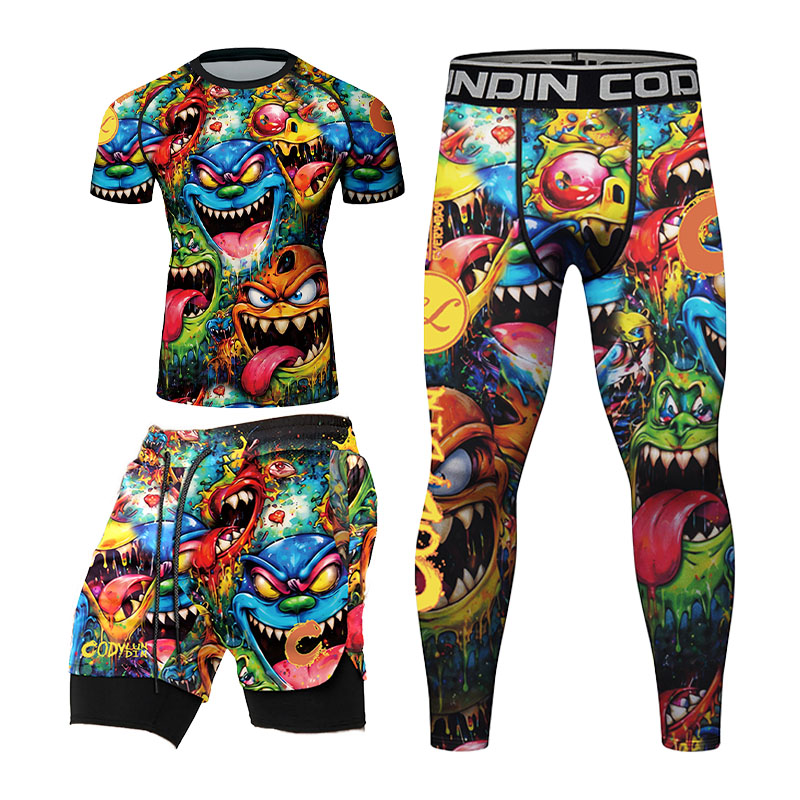 3D Bunter Monster-Graffiti Her – Monstera Bewertung und Preis