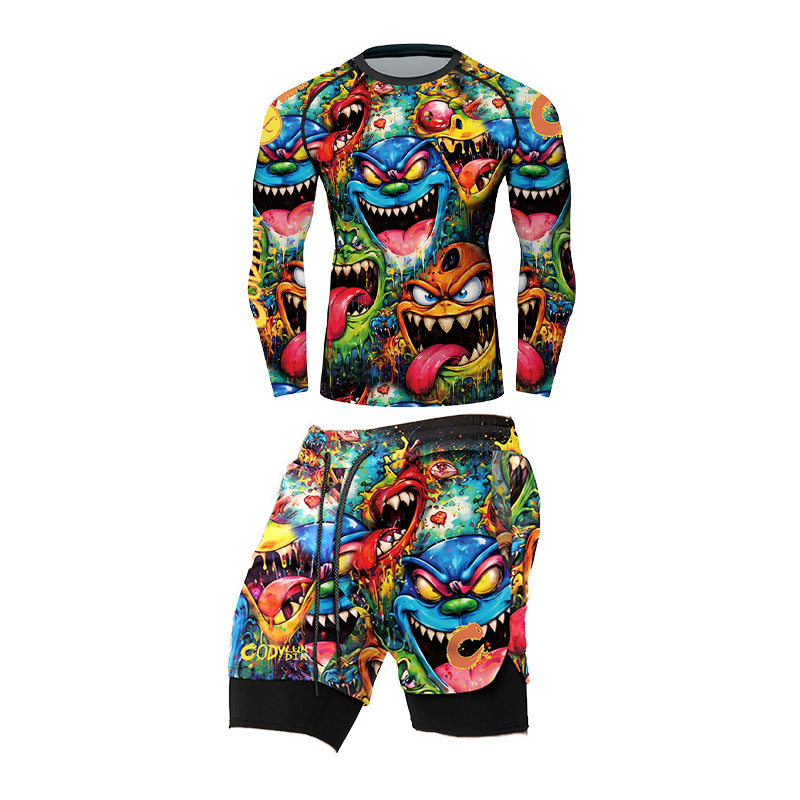 3D Bunter Monster-Graffiti Her – Monstera Bewertung und Preis