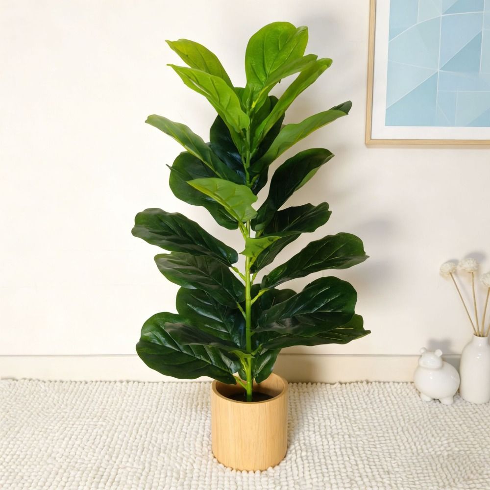 Grüner Künstlicher Ficus-Baum  – Snake Plant Bewertung und Preis