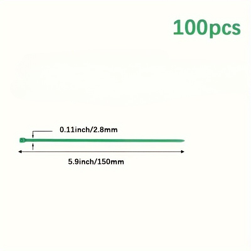 100 Stück Gartenkabelbinder, P – Plant Pot Bewertung und Preis