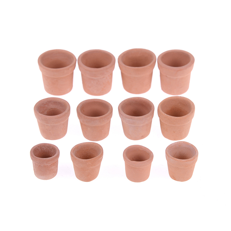 12 Stück Puppenhaus 1:12 Mini- – Terracotta Pot Bewertung und Preis