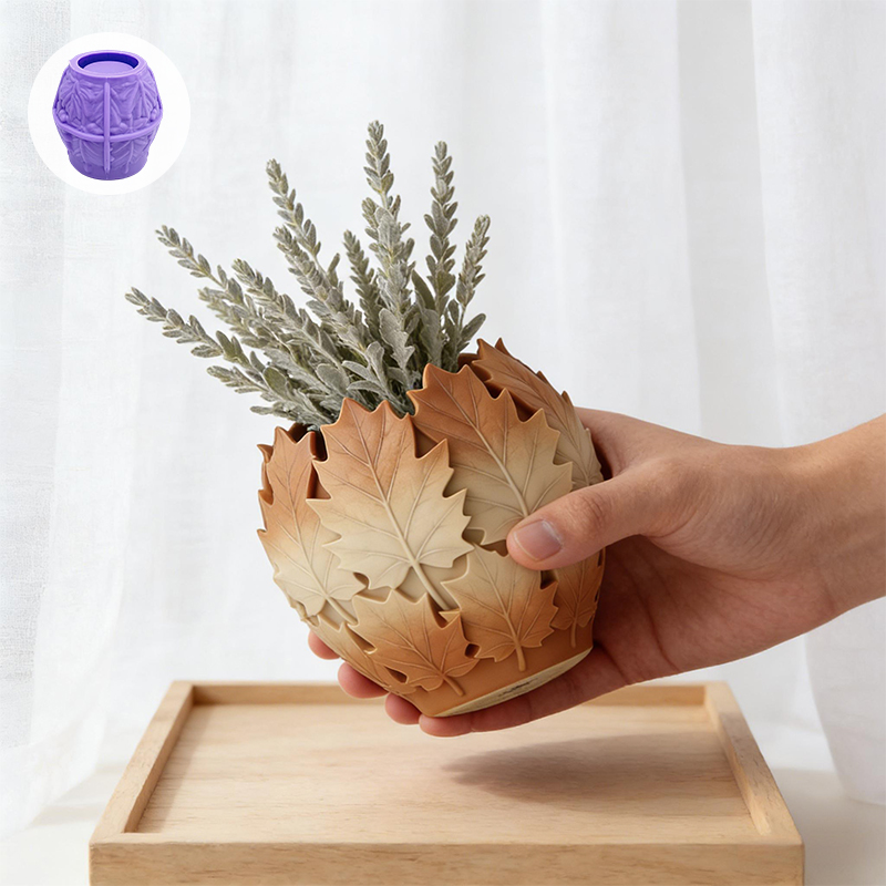 Blattförmige Silikon-Kunstform – Terracotta Pot Bewertung und Preis
