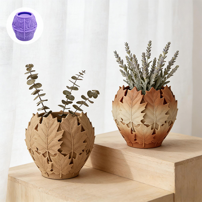 Blattförmige Silikon-Kunstform – Terracotta Pot Bewertung und Preis