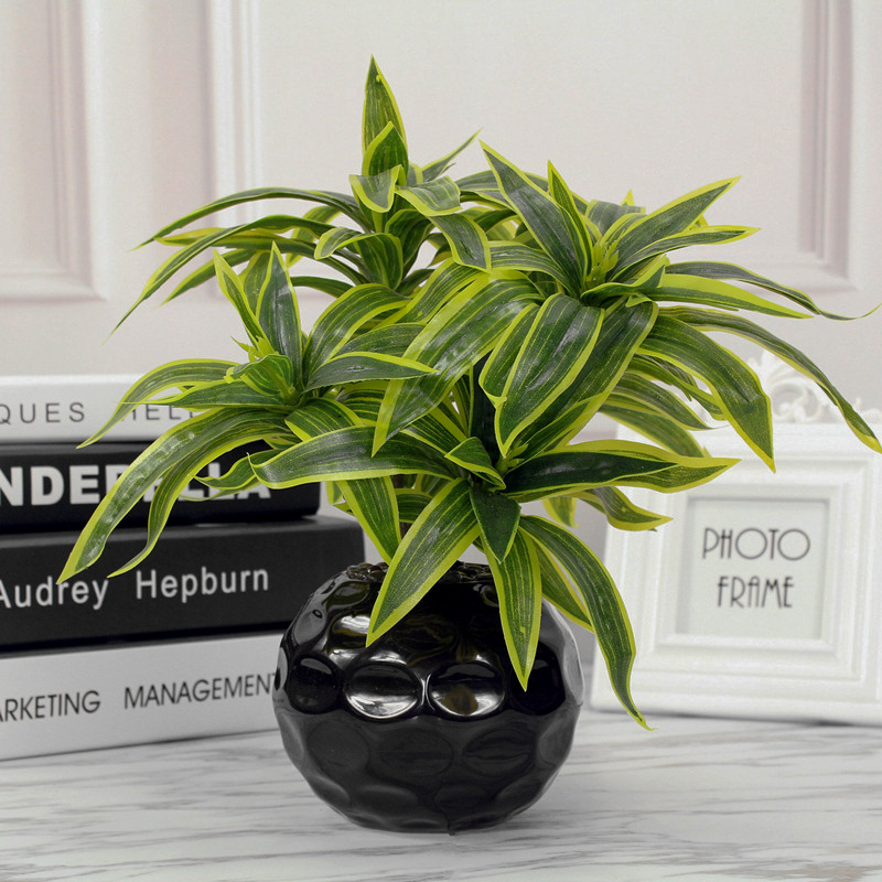 35CM 3 Gabel Künstliche Deskto – Snake Plant Bewertung und Preis